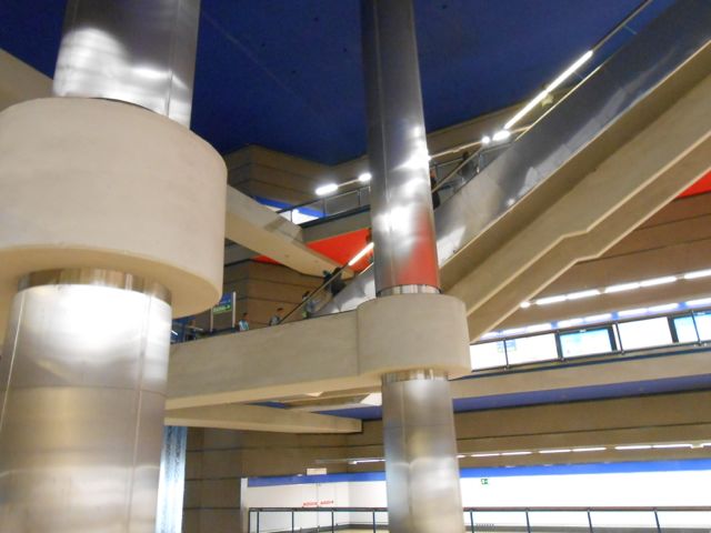 Chamartin subway station